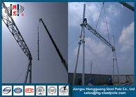 Estrutura da transmissão da força de rendimento 235MPA das construções de aço da subestação de ISO9001 550KV