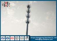 A micro-ondas Q235 eleva-se torre móvel do telefone celular com quatro plataformas