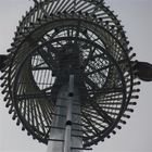 a telecomunicação disfarçada aço do pinheiro de 30m eleva-se poligonal galvanizado