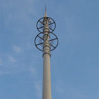 a telecomunicação 4G tubular de aço poligonal eleva-se o aço quente Q235 do rolo