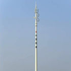Torres monopole da antena poligonal da telecomunicação com o mergulho quente galvanizado
