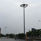 Mastro alto claro poligonal de pólos de inundação do HDG 50m para a iluminação de Motoway