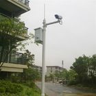 Pulverize cargos galvanizados revestidos da câmera do CCTV para a segurança/fiscalização do tráfego
