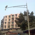 Pulverize cargos galvanizados revestidos da câmera do CCTV para a segurança/fiscalização do tráfego