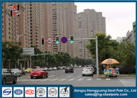 Cargos de sinal da rua da estrutura de Polo do sinal de estrada da lâmpada do tráfego acima da taxa de penetração de 95%