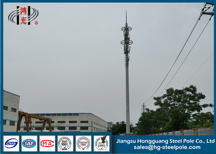 H30m RAL pintou a resistência afilada aço do tempo das torres da telecomunicação