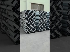 ISO9001:2008 Pólos poligonais certificados para estruturas estáveis e duráveis Altura 3-15 metros